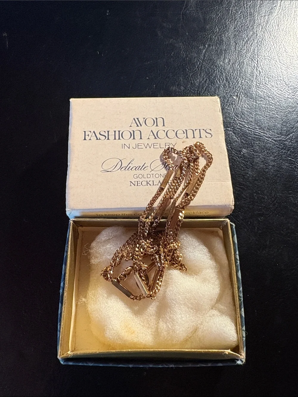 Avon Goldtone Multi-Chain Necklace